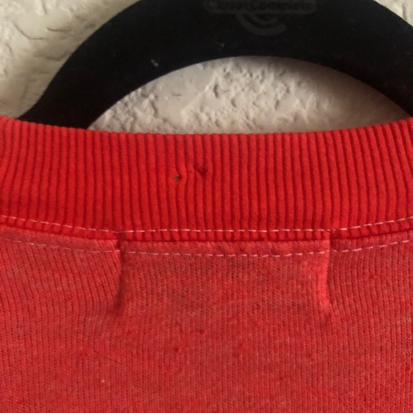 WILDFOX I Love You Pullover Sweatshirt Red Size XS - Picture 3 of 5